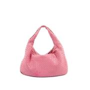 Pre-owned Rosa skinn Bottega Veneta Hobo veske