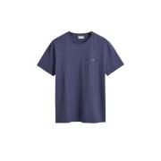 Blå Reg Shield T-skjorte