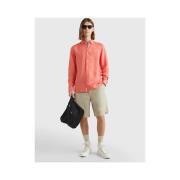 Oransje Tommy Hilfiger Pigment Dyed Li Solid Rf Skjorte Overdeler