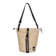 Beige Marimekko All Day Bucket M-Logo Bag Vesker Bager
