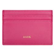 Leather Card Holder Nappa Pink
