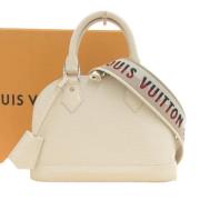 Pre-owned Beige skinn Louis Vuitton Alma