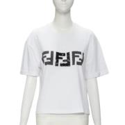 Pre-owned Hvit bomull Fendi Top