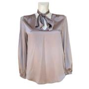 Pre-owned Brun silke Marc Jacobs topp