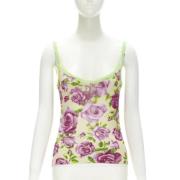 Pre-owned Rosa polyester Dolce Gabbana Top
