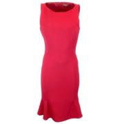Pre-owned Rødt stoff Michael Kors kjole