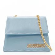 Pre-owned Blå Jacquemus Crossbody veske i skinn