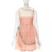 Pre-owned Rosa blonder Valentino kjole
