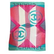 Pre-owned Flerfarget stoff Chanel skjerf
