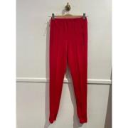 Pre-owned Rødt stoff Balenciaga bukser