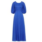Blue Faithfull The Brand Valerina Maxi Dress Kjole