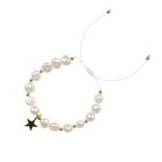 Pearl Bead Bracelet 8 MM White