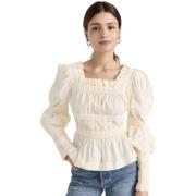 Ivory Sea New York Steph Cotton L/Slv Top Bluser Skjorter