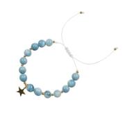 Stone Bead Bracelet 8 MM Turquoise