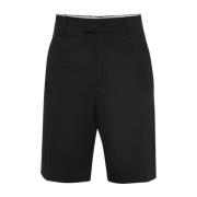 Svarte Bermuda Shorts for Menn