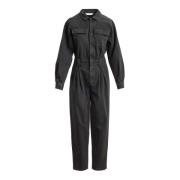 Carrie Jumpsuit - Washed Black