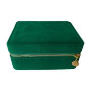 Grønn Dyrberg Kern Velvet Jewelry Box