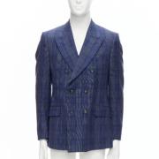 Pre-owned Blå ull Alexander McQueen Blazer