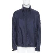 Pre-owned Grå nylon Prada jakke
