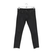 Pre-owned Svart bomull Yves Saint Laurent Jeans
