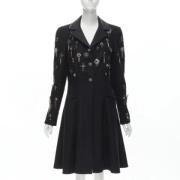 Pre-owned Svart ull Chanel Coat