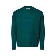 Atlantic Deep Strikket Sweatshirt