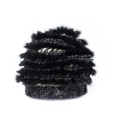 Pre-owned Cashmere fur fringe beanie