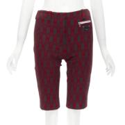 Pre-owned Rødt stoff Prada shorts