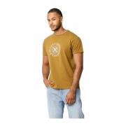 Bronze Brown Clean Cut Tanner Tee T-Skjorter & Poloshirt