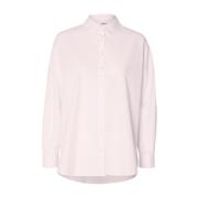 Klassisk Oversized LS Skjorte - Cradle Pink