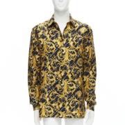 Pre-owned Svart stoff Versace skjorte
