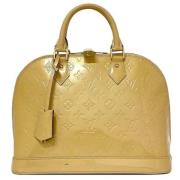 Pre-owned Beige skinn Louis Vuitton Alma