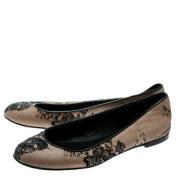 Pre-owned Beige skinn Giuseppe Zanotti Flats