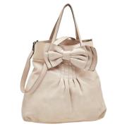Pre-owned Beige Laer Valentino Tote