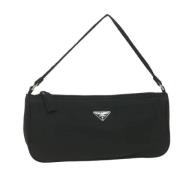 Pre-owned Svart stoff Prada Clutch