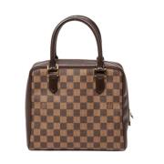 Pre-owned Brunt lerret Louis Vuitton Brea