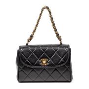 Pre-owned Svart skinn Chanel Flap Bag