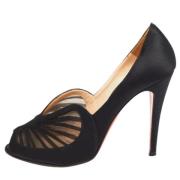 Pre-owned Svart sateng Christian Louboutin haeler