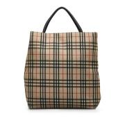 Pre-owned Brunt skinn Burberry Tote