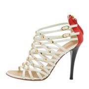 Pre-owned Giuseppe Zanotti-sandaler i hvitt skinn