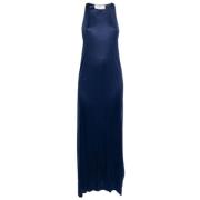 Pre-owned Bla silke Yves Saint Laurent kjole