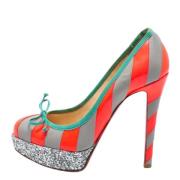 Pre-owned Gra skinn Christian Louboutin haeler