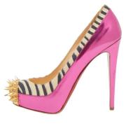 Pre-owned Rosa skinn Christian Louboutin haeler