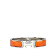 Pre-owned Hermes armband i solvmetall