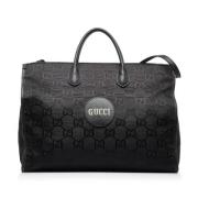 Pre-owned Svart nylon Gucci Tote