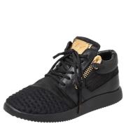 Pre-owned Svart stoff Giuseppe Zanotti joggesko