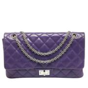 Pre-owned Lilla skinn Chanel Flap Bag