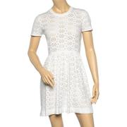 Pre-owned Hvit strikket Chloe-kjole