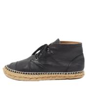 Pre-owned Svart skinn Chanel Espadrilles