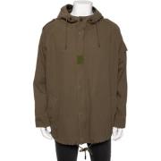 Pre-owned Gronn bomull Yves Saint Laurent jakke
